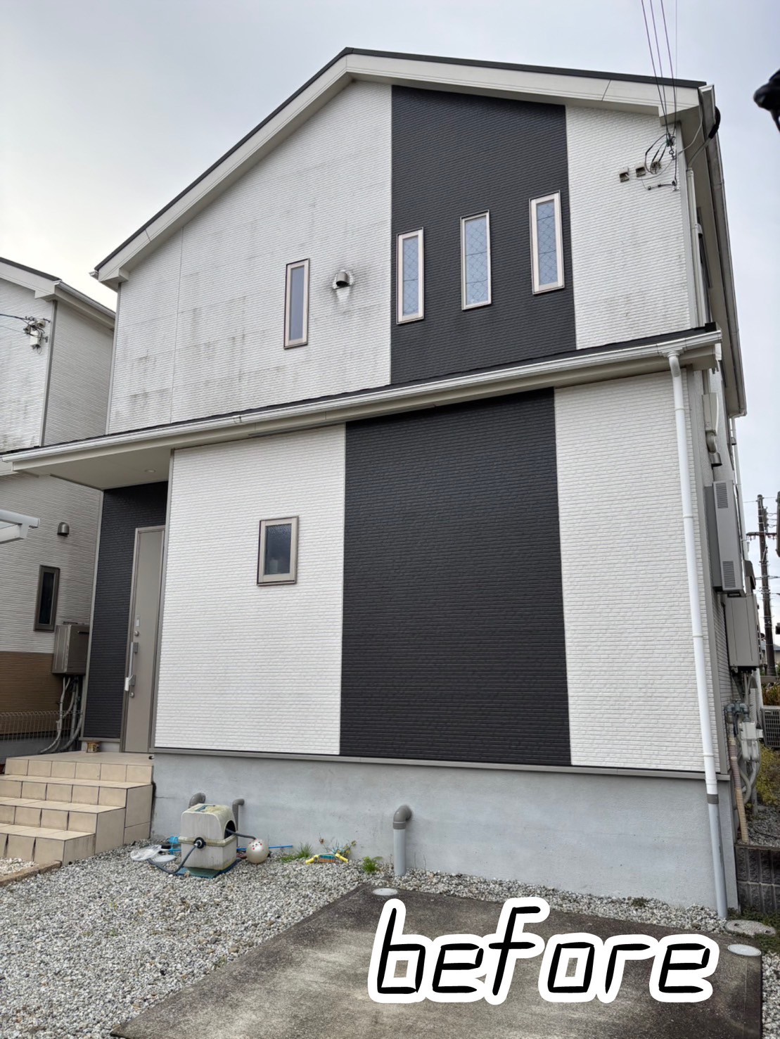 外壁塗装工事　小野市I様邸